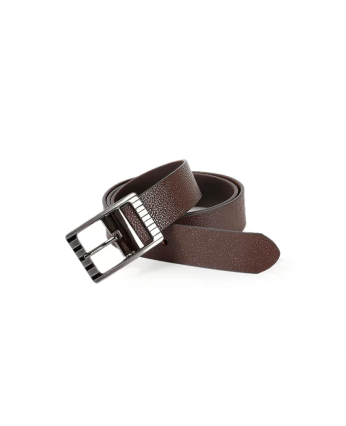 MEN LEATHER BELT (BROWN) 103961