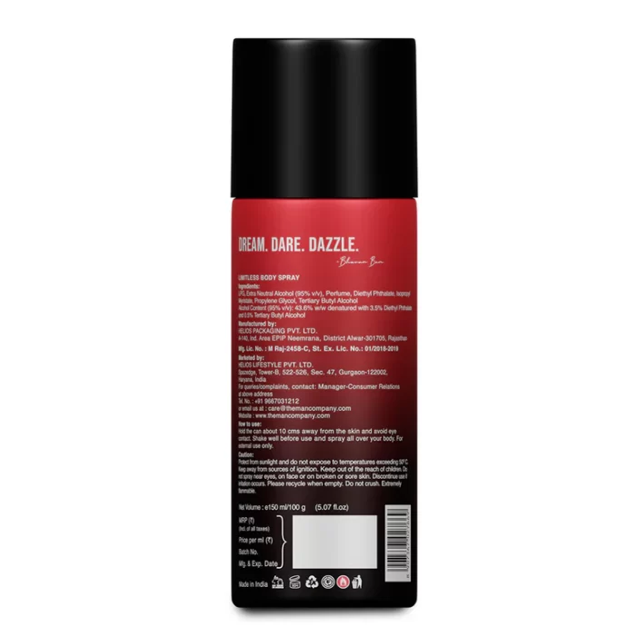 Body Spray | Limitless (150ml) - Image 2